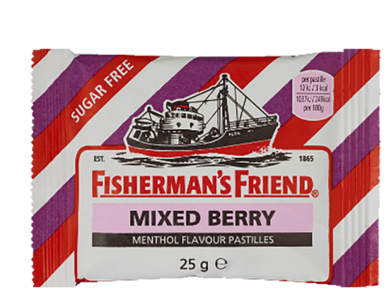 Fishermans Friend Mixed Berry 25g