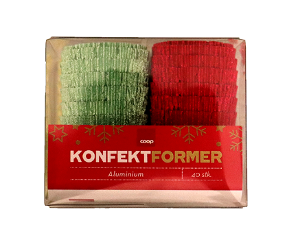 Konfektformer 40pk