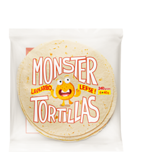 Monster Tortillalefser 240g