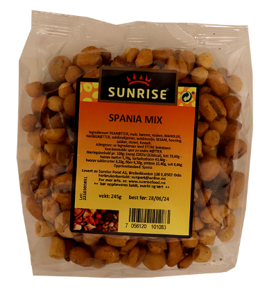 Sunrise Spania Mix 245g