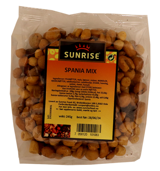Sunrise Spania Mix 245g