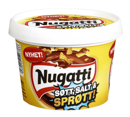 Nugatti Søtt, Salt & Sprøtt 325g