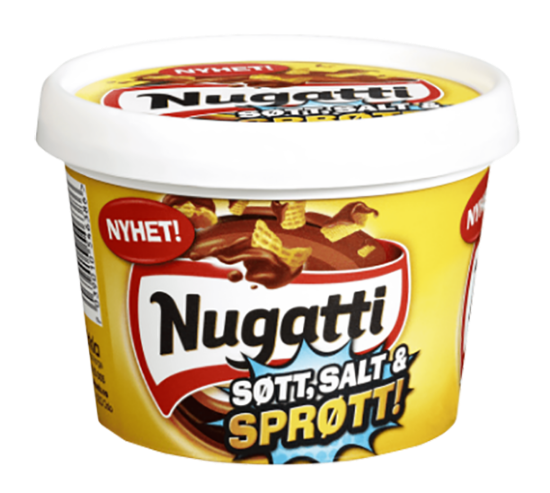 Nugatti Søtt, Salt & Sprøtt 325g