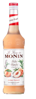 Monin Hvit Fersken Sirup 1l