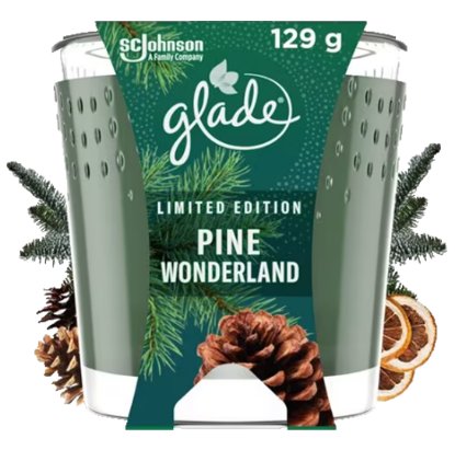 Duftlys Pine Wonderland 129g