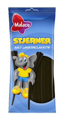 Malaco Stjerner Saltakris 92g