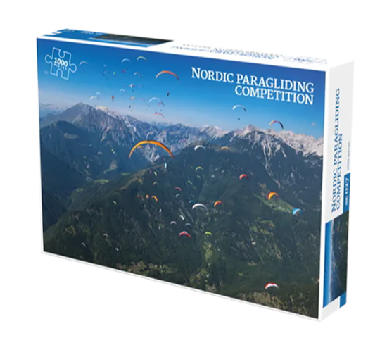 Puslespill Paragliding Competition