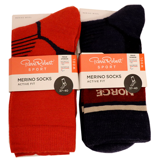 Sport Wool Sock Wmn 37-40 Assortert farge