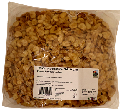 Snacksbønner Salt 1,2kg