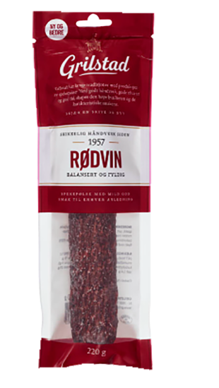 Rødvin Hel 220g