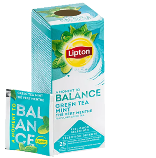 Lipton Balance Green Tea Mint 40g
