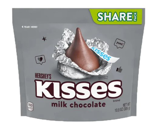 Kisses Milk Chocolate 306g