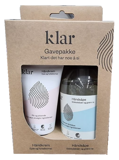Klar Gavepakke Håndkrem/Håndsåpe