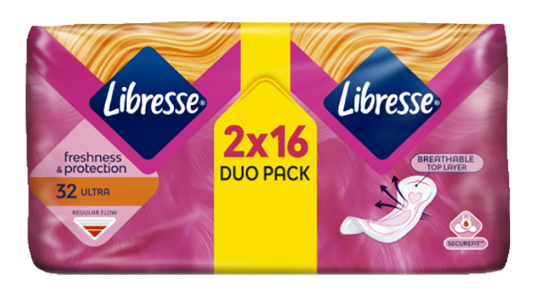 Libresse 2x16 Duo Pack