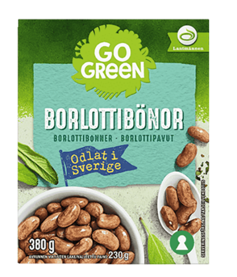 Borlottibønner 380g