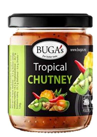 Bugas Tropical Chutney 160g