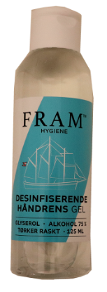 Fram Håndrens 75% 125ml