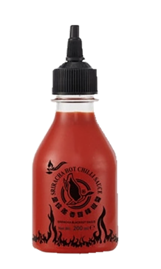 F.G Sriracha Blackout Chili Saus 200ml