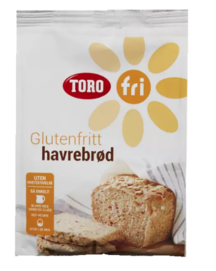 Havrebrød Brødblanding Glutenfri 409g