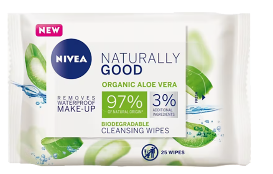 Nat. Good Cleansing Wipes 25stk