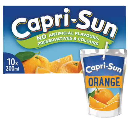Capri-Sun Orange  10 Poser