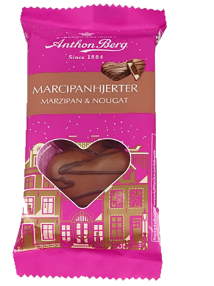Marsipanhjerter Nougat 84g