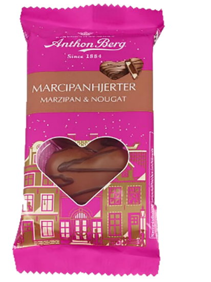 Marsipanhjerter Nougat 84g