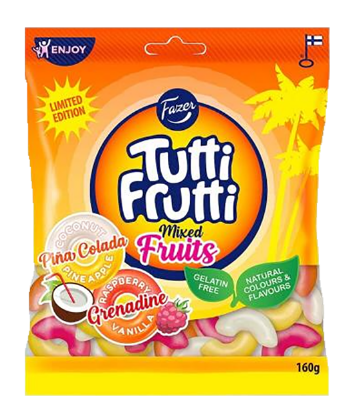 Tutti Frutti Mixed Fruits 160g
