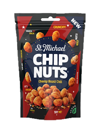Chipsnuts St. Michaels Cheesy Rost Chili 110g
