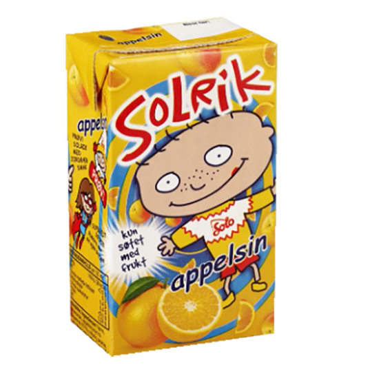 Solrik Appelsin 2,5dl