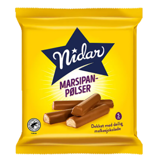 Påskemarsipan Marsipanpølser 110g