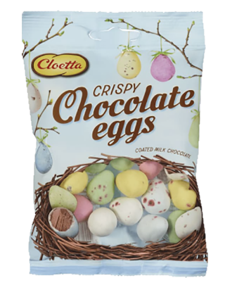 Crispy Chocolate Eggs 110g