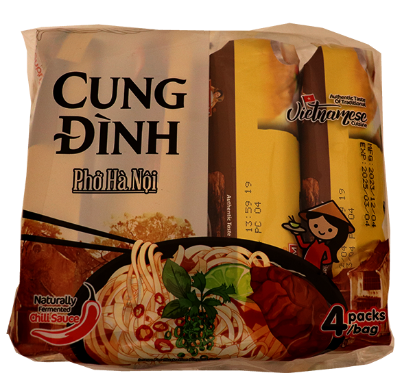 Rice Noodle Pho Chicken 4x70g