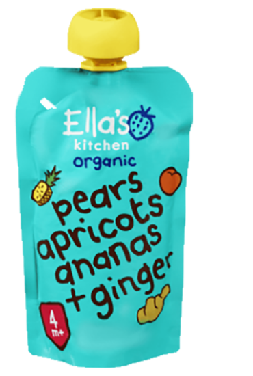 Ellas Pære Aprikos Smoothie 120g