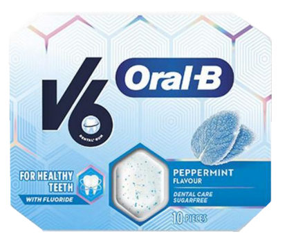 V6 Oral-B Peppermint 17g