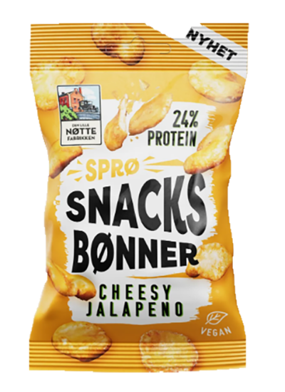 Snacksbønner Cheezy Jalapeno 15g