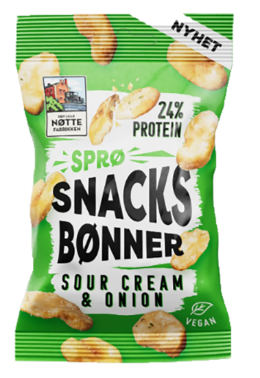 Snacksbønner Sourcream & Onion 15g