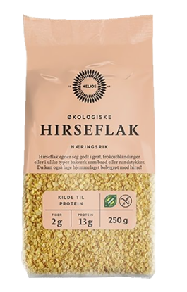 Helios Økologiske Hirseflak 250g