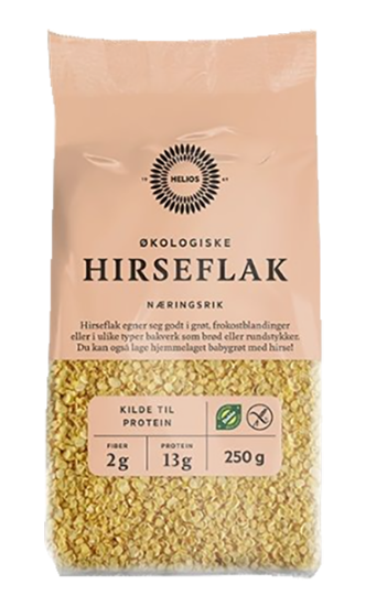 Helios Økologiske Hirseflak 250g