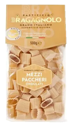 Bragagnolo mezzi paccheri 500g