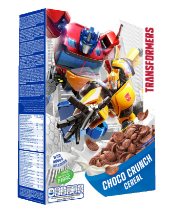 Transformers Choco Crunch Cereal 200g