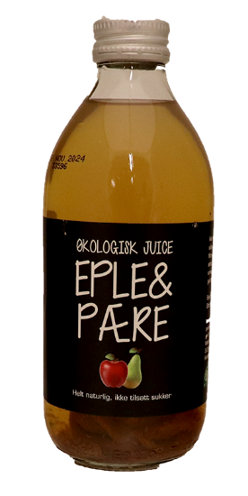 Økologisk Juice Eple & Pære 33cl