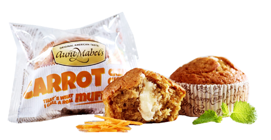 Carrot Cream Cheese Muffins 70g