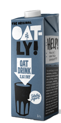 Oatly Oat Drink 2,8% 1l