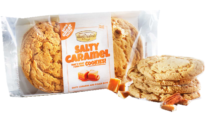 Salty Caramel Cookies 4 pk
