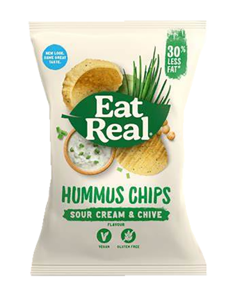 Eat Real Hummus Chips Sour Cream&Onion 135g