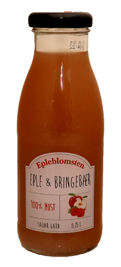 Eple/Bringebærmost 250ml