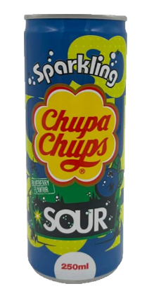 Chupa Chups Sour Blueberry 250ml