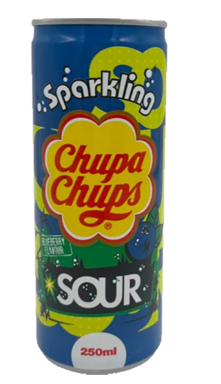 Chupa Chups Sour Blueberry 250ml
