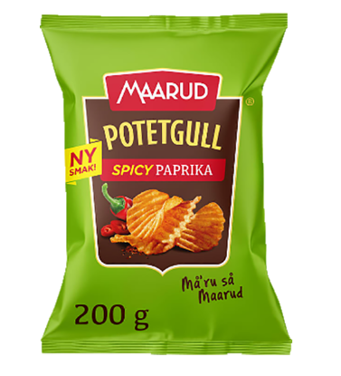 Maarud Spicy Paprika 200g